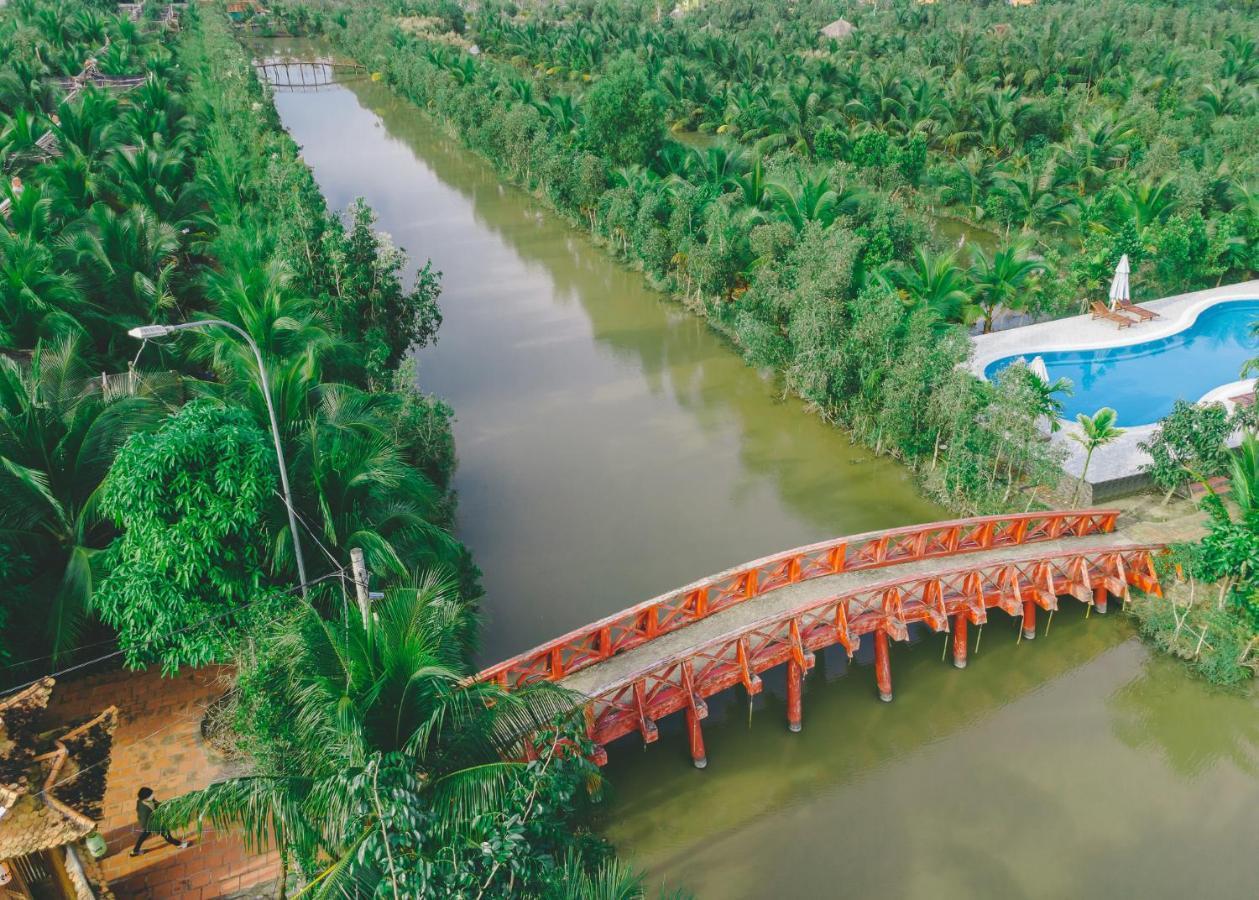 Casa Eco Mekong Resort Can Tho Bagian luar foto