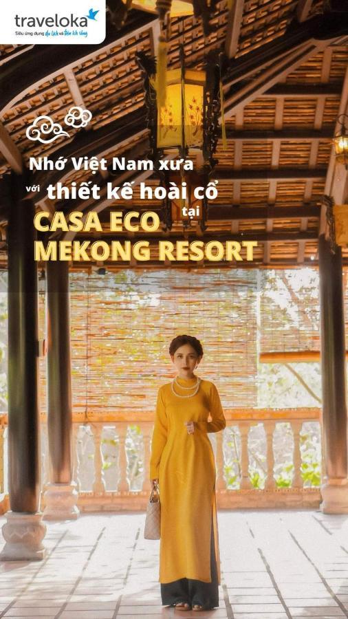 Casa Eco Mekong Resort Can Tho Bagian luar foto