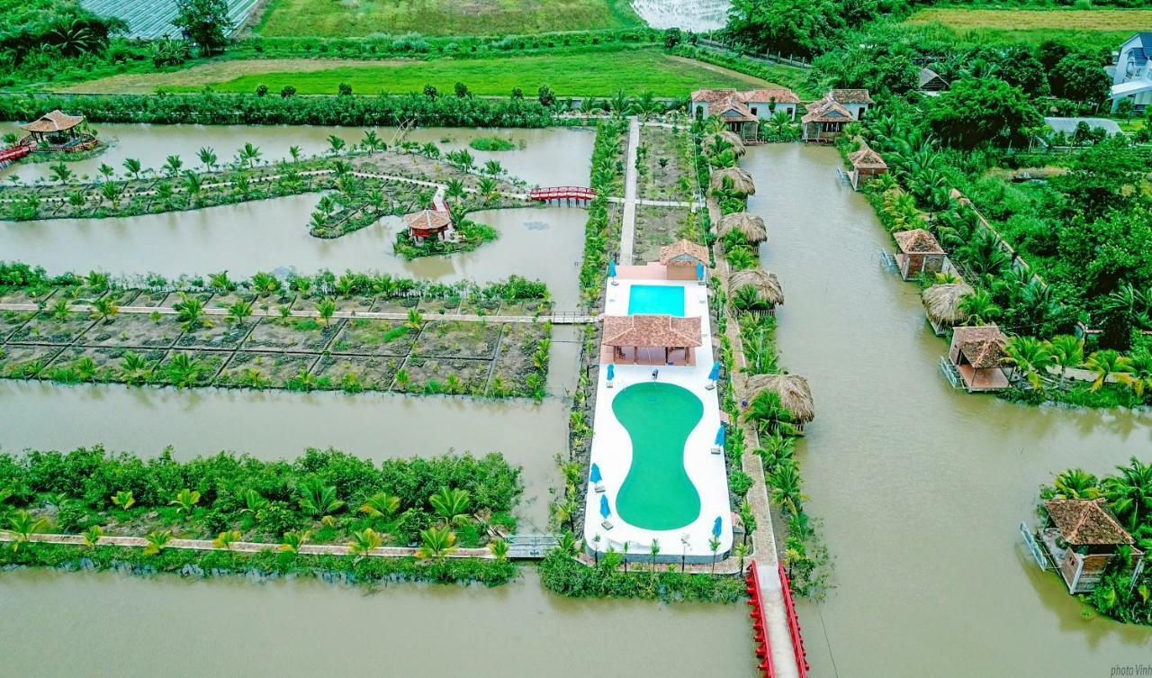 Casa Eco Mekong Resort Can Tho Bagian luar foto